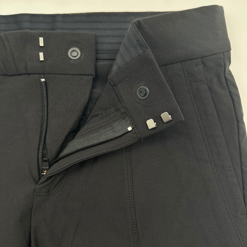 Athleta Wander Stash Skinny Pant Womens 4 Black Travel Commute Nylon Stretch - Picture 2 of 12